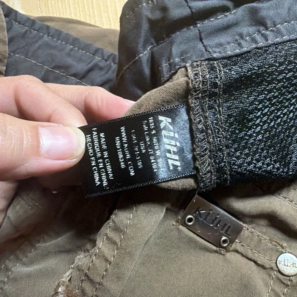 Kuhl Renegade Pants Mens 34x32 Brown Outdoor Hiking - Picture 7 of 12